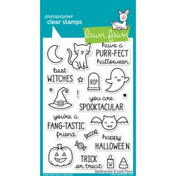 Lawn Fawn SPOOKTACULAR stamp set